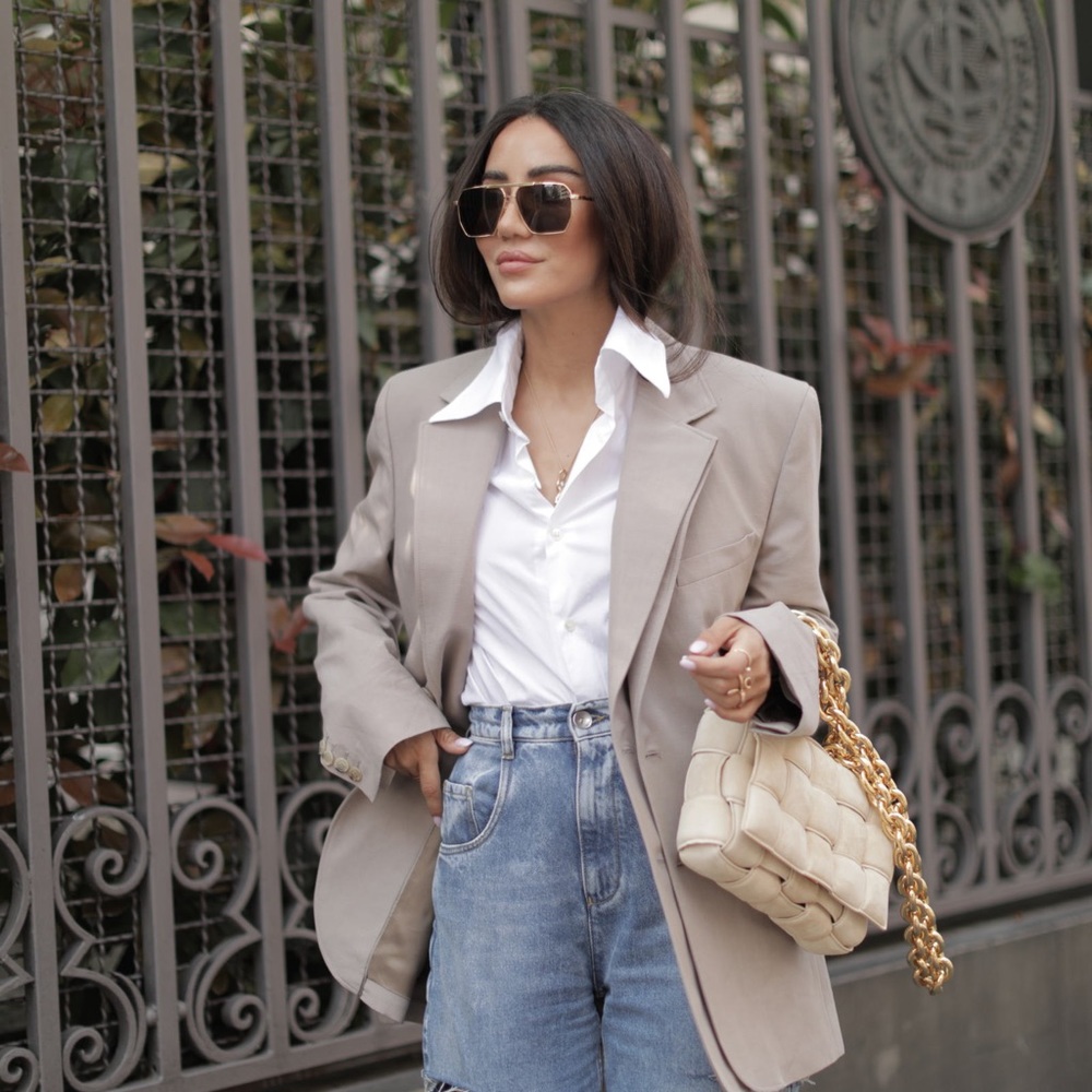 bottega veneta white bag